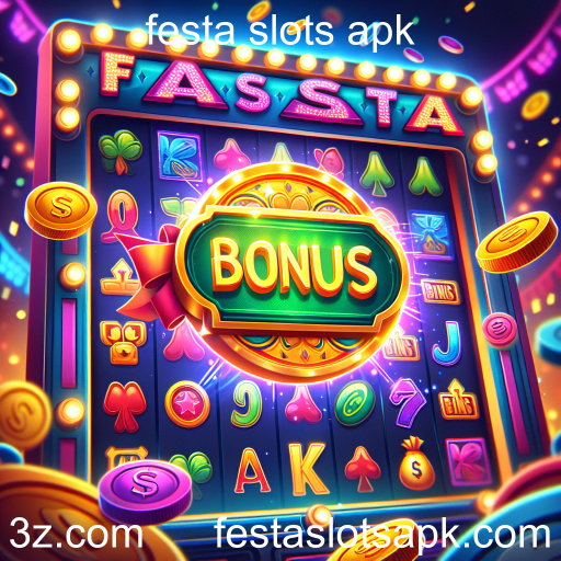 Explorando a Categoria de Bônus no Festa Slots APK